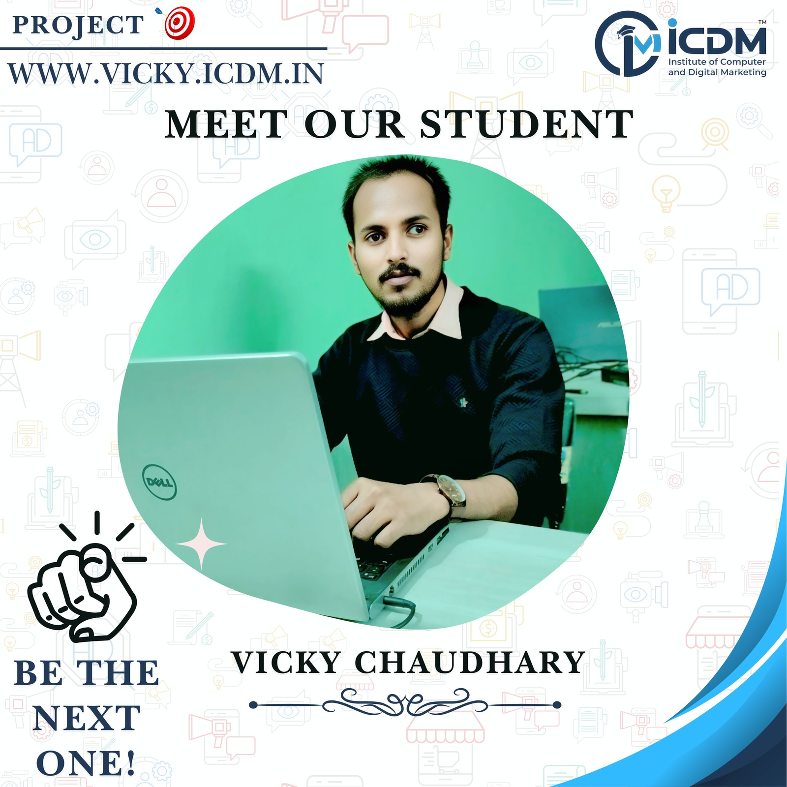 Vicky Chaudhary ICDM-Student